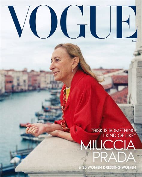 queen muicca prada|miuccia prada vogue cover.